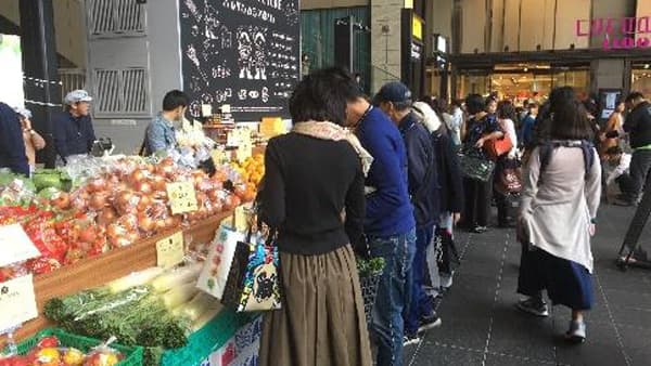 和歌山の実りを紹介「ＪＲ大阪駅みのりみのるマルシェ」開催　ＪＡ全農