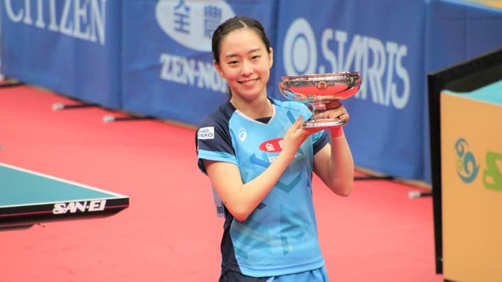 卓球日本一を争う「全日本卓球選手権大会」開幕　ニッポンの食で応援　ＪＡ全農