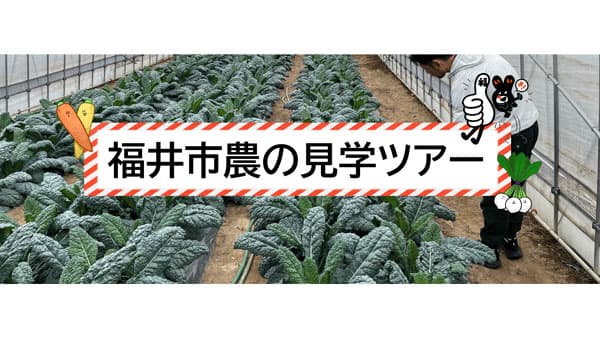 福井市で就農の魅力を発見「農の見学ツアー」参加者募集中