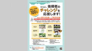 後継者のチャレンジを応援　経営継承・発展支援事業で市町村の公募開始