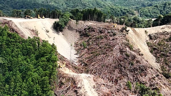 山林切り裂きメガソーラー（上）　農漁業への影響にも懸念　千葉県鴨川市