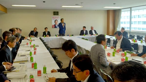 農業予算増の方針　「総裁候補に確認を」　江藤拓自民党総合農林政策調査会長