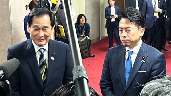 ＪＡ全中の山野会長らが小泉農相を訪問　「消費者の米離れを防ぐ」ことは一致