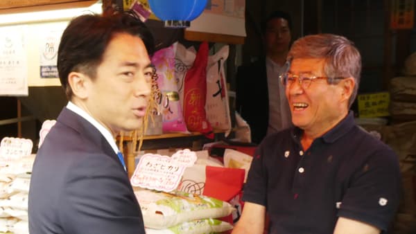 備蓄米の随意契約には新たなプレイヤーも参加を　小泉農相が小売りの現場を視察