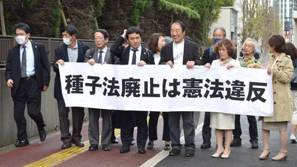 種子法違憲訴訟　農家らの訴え退ける　「食料への権利」に直接触れず　東京地裁