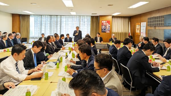 農業犠牲は断じて許さず　自民食料安保強化本部が決議