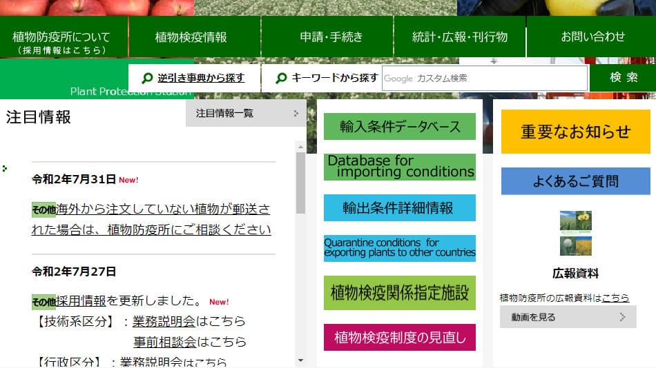 植えたり開封しないで！　植物防疫所が謎の「種子」問題で注意促す