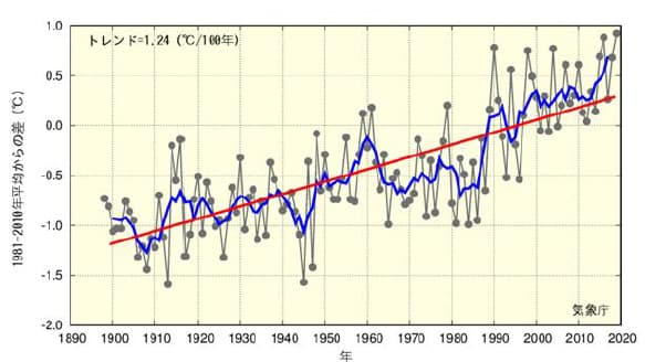 【クローズアップ：気候危機】CO2排出抑制しなければ今世紀末に4.5℃上昇　猛暑日、熱帯夜増加
