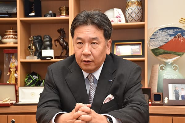【立憲民主党・枝野幸男代表に聞く】政権交代で危機的農政を打破