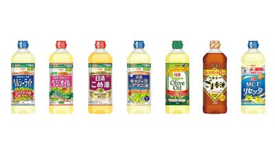 プラ使用量39％削減　新容器「800gPETボトル」入り食用油を発売　日清オイリオ