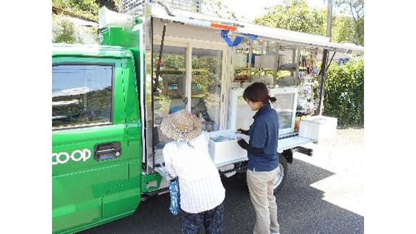 買い物困難地域を支える移動販売車「EV元気カー」宮崎県内で運用開始　グリーンコープ