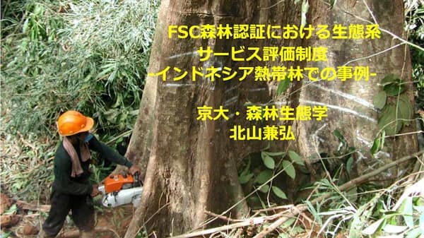 オンラインセミナー 「責任ある森林管理のための勉強会」開催　FSCジャパン