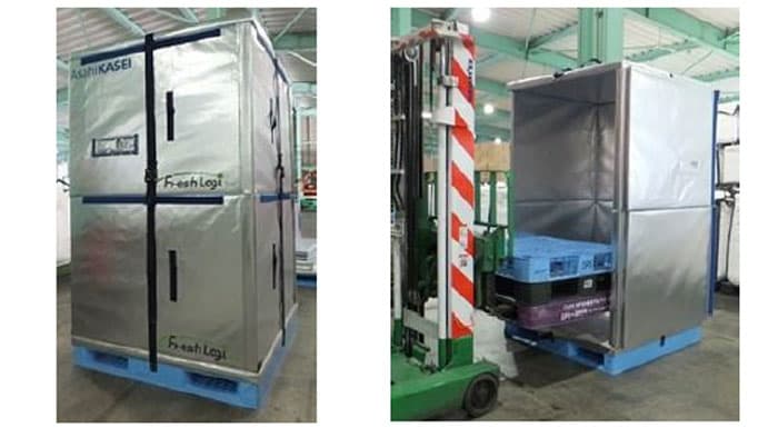 農研機構とスマートフードチェーン構築　青果の新しい輸送方法を開始　旭化成
