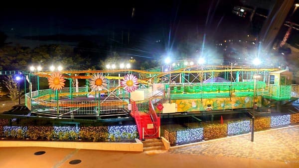 荒川区内で出た廃食用油で発電　あらかわ遊園のイルミネーションを点灯　ワーカーズコープ