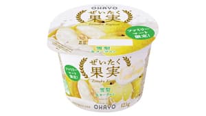 待望のフレーバーが復活「ぜいたく果実　雪梨＆ヨーグルト」数量限定で発売　オハヨー乳業