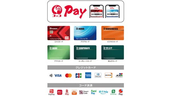 コメリ　各種コード決済導入　全店で6月から運用開始
