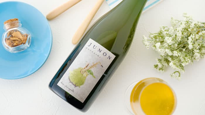 山形県産「ラフランス」使用　スパークリング酒「JUNON -YOUNASHI-」新発売