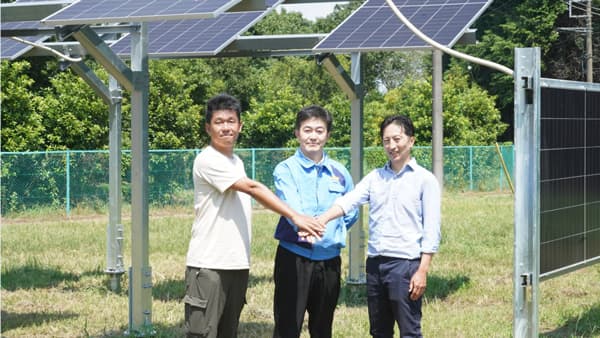 営農型太陽光発電事業を展開　千葉エコ・エネルギー、Cyrinxと業務提携　東北電力