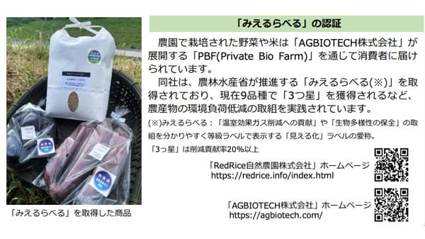 PBF取り組み　近畿農政局の広報誌「京都あぐり便り」に掲載　AGBIOTECH