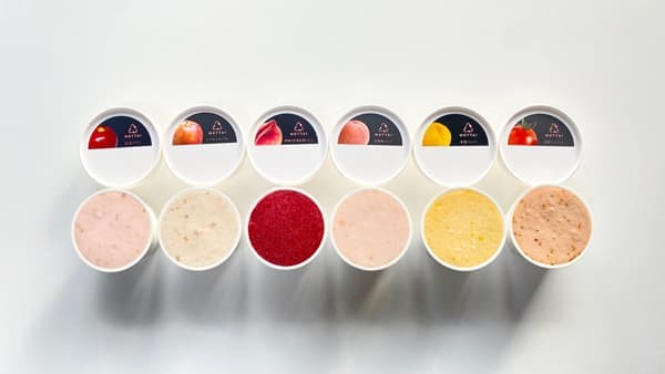 農産物の地域循環　鉄工所が開発したジェラート「MOTTAI」福島市ふるさと納税に登場