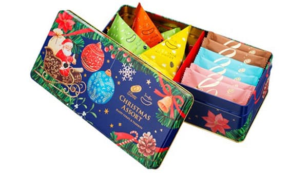 クリスマス期間限定「ハッピーターンズ・タネビッツ クリスマスアソート」発売　亀田製菓