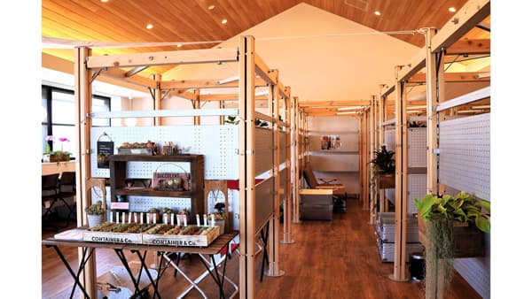 ＪＡあいち中央　新産直店舗にスノーピークの「キャンピングオフィス」導入