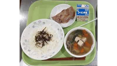 だしに使った昆布を活用　学校給食の献立で食品ロスを大幅削減　葉隠勇進