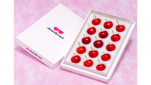 青森県産さくらんぼ新品種「ジュノハート」販売　食文化