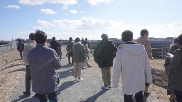 原発事故を風化させない　利用者と「富岡復興ソーラープロジェクト」視察　パルシステム連合会