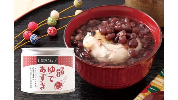 国産原料にこだわり「北海道産ゆで小豆の缶詰」新登場　コープ自然派