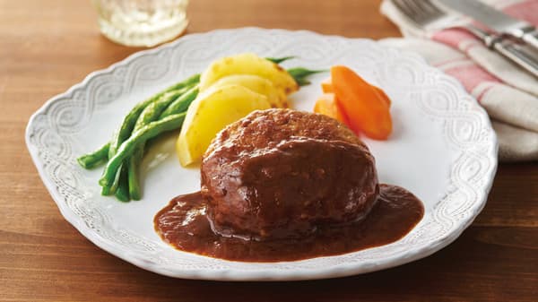 洋食屋の味わい「コクと旨みのデミグラスソースハンバーグ」新発売　パルシステム
