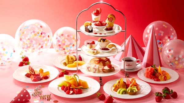 「タカノフルーツティアラ」1月は「紅ほっぺ」を中心にいちごを堪能