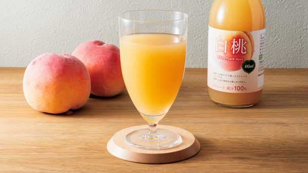 国産の桃の果汁そのまま「国産白桃ストレートジュース」デビュー　生活クラブ