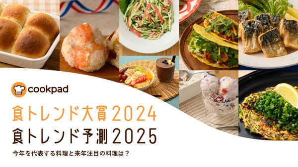 2024年「食トレンド」大賞は「こねないパン」クックパッド