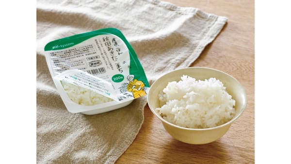 長場雄イラストの期間限定パッケージ「パックごはん」で米消費を後押し　パルシステム