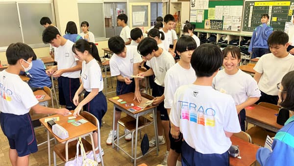 中学校で特別授業　SDGs推進　次世代リーダー育成　パルシステム群馬