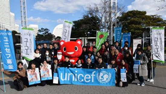 ユニセフ募金　累計額が100億円を突破　日本生協連