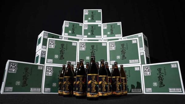 ふるさと納税の返礼品「黒霧島1年分」10年ぶりに復活　宮崎県都城市