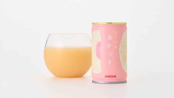通信販売の「農園応援」から「福島あかつき桃ジュース」数量限定で発売　カゴメ