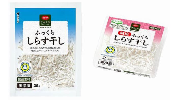 「CO・OP ふっくらしらす干し」など18品　MELマーク付で発売　日本生協連