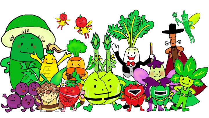 子どもが野菜を好きになるLINEスタンプ　第2弾を配信　みらいエナジー