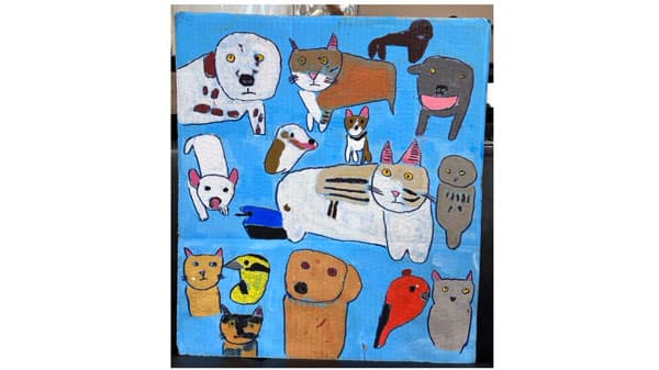 障害者アートで雇用創出　初のリース契約　新横浜でお披露目会　パルシステム神奈川