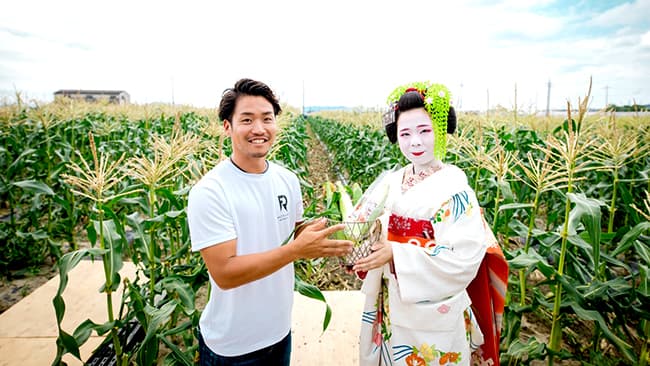 最高糖度20.8度　白いとうもろこし「京都舞コーン」の無添加コーンスープが登場