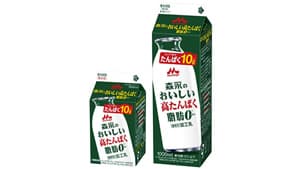 たんぱく脂肪ゼロ「森永のおいしい牛乳」シリーズから新商品発売
