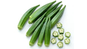 鮮やかな果色が長持ち、オクラ「ずーっとみどり」の種子発売　サカタのタネ