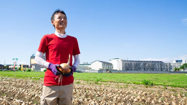 大阪の農家とオンラインで玉ねぎ栽培体験「リモートマイ農家」予約開始