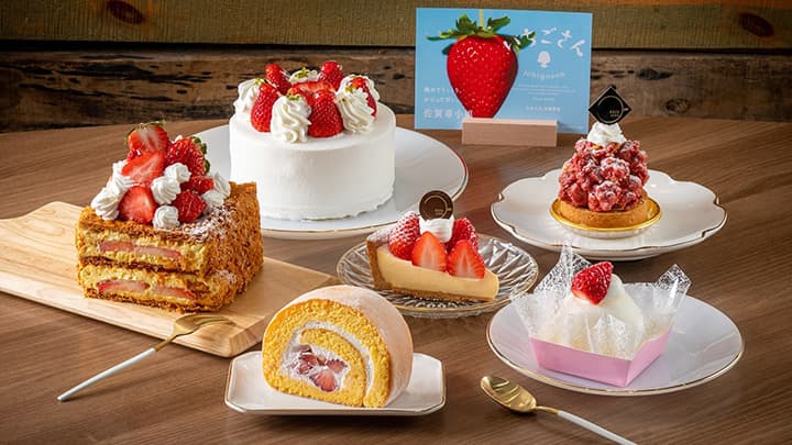佐賀県産の新ブランド「いちごさん」香港でケーキと花の初コラボ