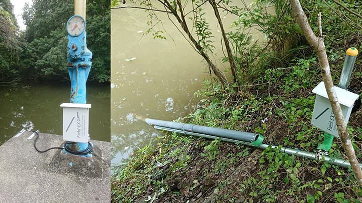 都市に残る農業風景保全へ　業界最小クラスの危機管理型水位計　横浜で実証開始