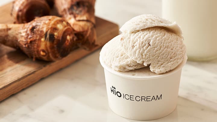 福島県いわき市の奇跡の里芋「長兵衛」から生まれたアイスクリーム発売　Oisix