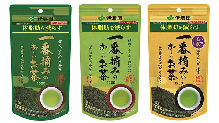 BMIが高めの人の体脂肪を減らす「一番摘みのお～いお茶」新発売　伊藤園